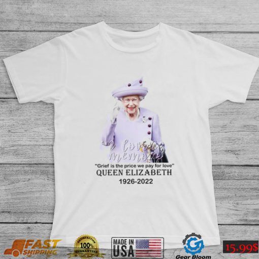 RIP Queen Elizabeth In Loving Memory T Shirt