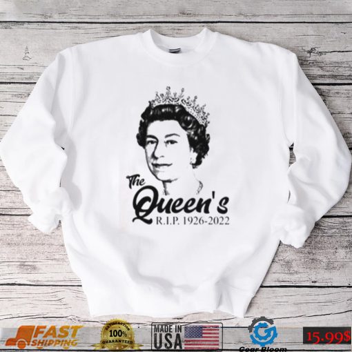 RIP Queen Elizabeth Of England Commemorative 1926 2022 T Shirt