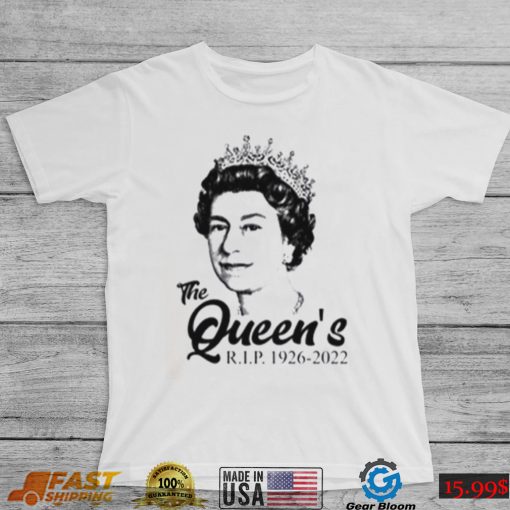 RIP Queen Elizabeth Of England Commemorative 1926 2022 T Shirt