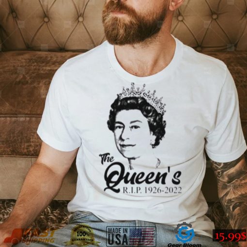 RIP Queen Elizabeth Of England Commemorative 1926 2022 T Shirt