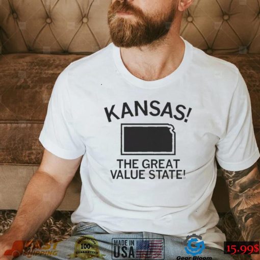 Kansas Great Value State Shirt