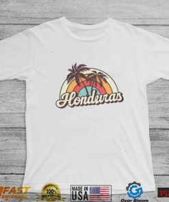 Rainbow Design Honeymoon Honduras Unisex T Shirt