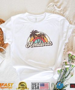 Rainbow Design Honeymoon Honduras Unisex T Shirt