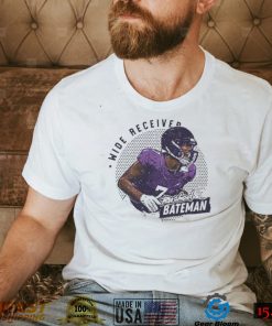 Rashod Bateman Baltimore Ravens Dots Wide Receiver shirt