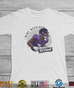 Rashod Bateman Baltimore Ravens Dots Wide Receiver shirt