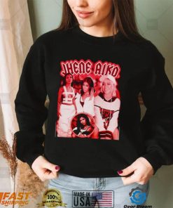 Red Neon Design Jhene Aiko Queen Unisex Sweatshirt