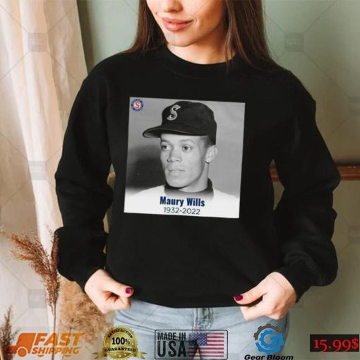 Rest In Peace Maury Wills 1932 2022 Shirt