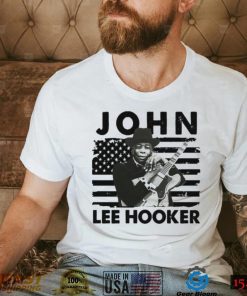 Retro American Flag John Lee Hooker Music Gift Unisex T Shirt