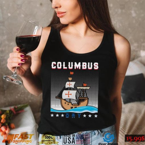 Retro Columbus Day T Shirt