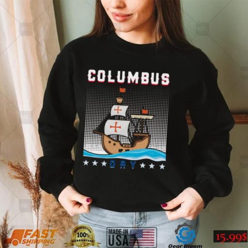 Retro Columbus Day T Shirt