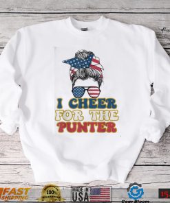 Retro I Cheer For The Punter Official T Shirt