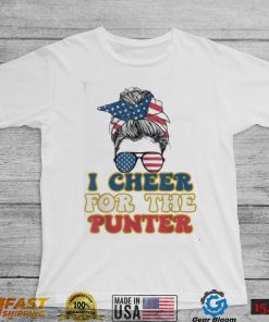 Retro I Cheer For The Punter Official T Shirt