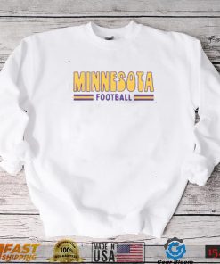 Retro Minnesota Football Sweatshirt Warm Vikings Apparel