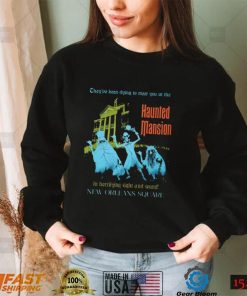 Retro Vintage The Haunted Mansion Hat Box Disneyland Halloween Shirt Sweatshirt, Tank Top, Ladies Tee