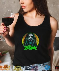 Rob Zombie Merch Circle Face Shirt Fan Gift, Halloween Party Shirt