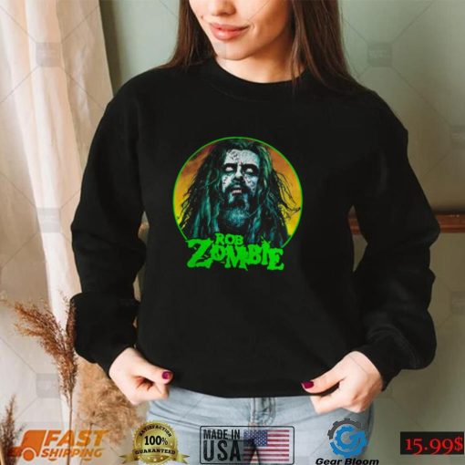 Rob Zombie Merch Circle Face Shirt Fan Gift, Halloween Party Shirt