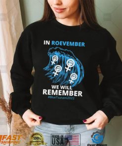 Roevember Blue Wave Women’s Rights Election Day Remember November 2022 Unisex Sweatshirt