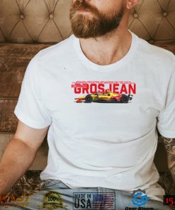 Romain Grosjean 2022 Red On Yellow Switzerland Unisex T Shirt