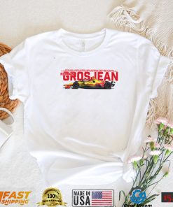 Romain Grosjean 2022 Red On Yellow Switzerland Unisex T Shirt