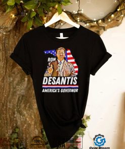 Ron Desantis America’s Governor Florida US flag shirt