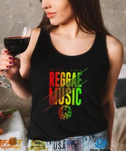 Roots Rock Reggae Music colorful shirt