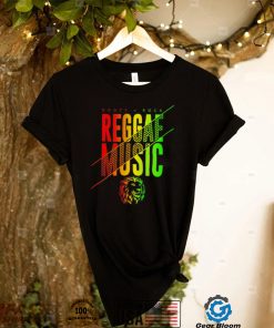 Roots Rock Reggae Music colorful shirt