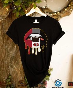 San Francisco 49ers Nfl Dripping Lips San Francisco 49ers T shirt