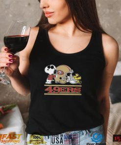 San Francisco 49ers Snoopy San Francisco 49ers T shirt Long Sleeve, Ladies Tee