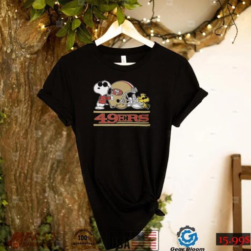 San Francisco 49ers Snoopy San Francisco 49ers T shirt Long Sleeve, Ladies Tee