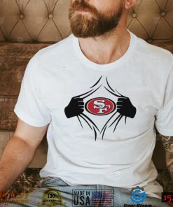 San Francisco 49ers T Shirt Logo With Hand Open Classic