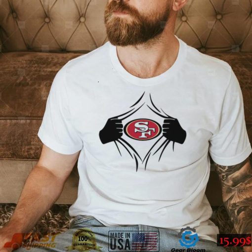 San Francisco 49ers T Shirt Logo With Hand Open Classic