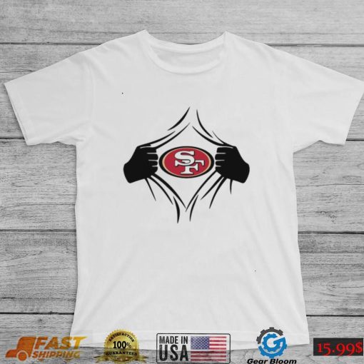 San Francisco 49ers T Shirt Logo With Hand Open Classic