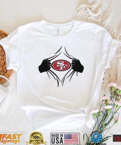 San Francisco 49ers T Shirt Logo With Hand Open Classic