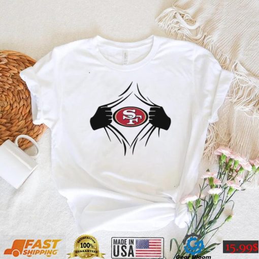 San Francisco 49ers T Shirt Logo With Hand Open Classic