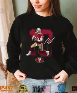 San Francisco 49ers T Shirt San Francisco 49ers Jimmy Garoppolo Signature