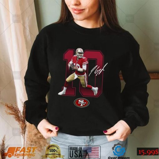 San Francisco 49ers T Shirt San Francisco 49ers Jimmy Garoppolo Signature