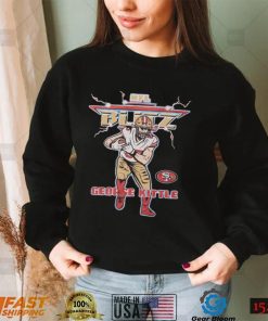 San Francisco 49ers T shirt George Kittle Nfl Blitz San Francisco 49ers Retro Shirt Long Sleeve, Ladies Tee