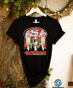 San Francisco 49ers T shirt Jimmy Garoppolo And George Kittle Signatures Long Sleeve, Ladies Tee