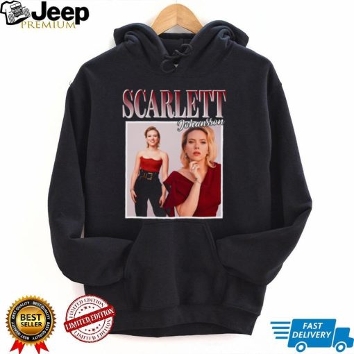 Scarlett Johansson Vintage Bootleg Unisex T shirt