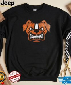 Scary Cleveland Raglan Dog T Shirt