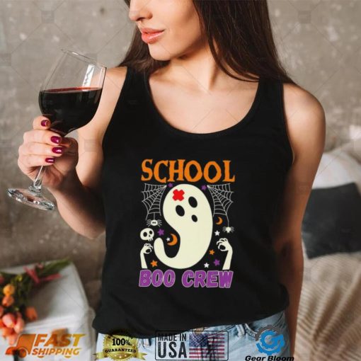 School Boo Crew Nurse Halloween Nurses Shirt