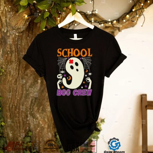 School Boo Crew Nurse Halloween Nurses Shirt