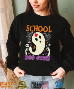 School Boo Crew Nurse Halloween Nurses Shirt