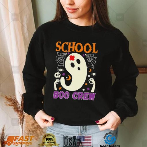 School Boo Crew Nurse Halloween Nurses Shirt