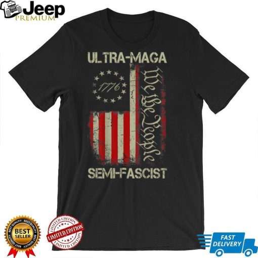 Semi Fascist Ultra Maga Funny Biden Quotes ( ON BACK) T Shirt