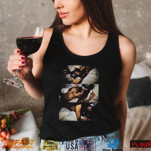 Sexy Girl Smoking Tattoo T Shirt