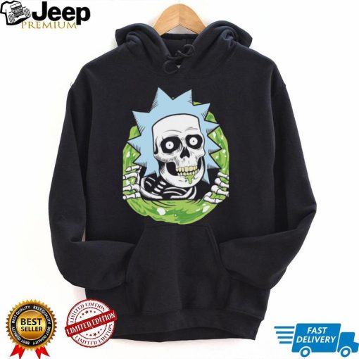 Sience Portal Rick Skeleton Halloween Rick And Morty Unisex Sweatshirt