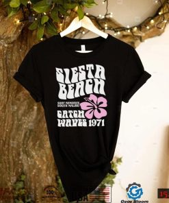 Siesta beach floral 1971 shirt