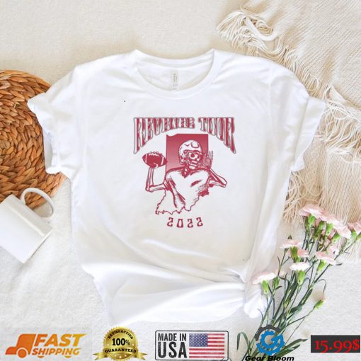 Skeleton Indiana Hoosiers Revenge Tour 2022 shirt