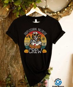 Skeleton Infusion Nurse Crew Halloween Shirt